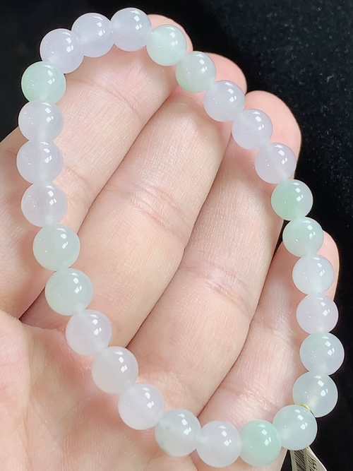 玉珠手串，尺寸6.7mm，Q02nfy