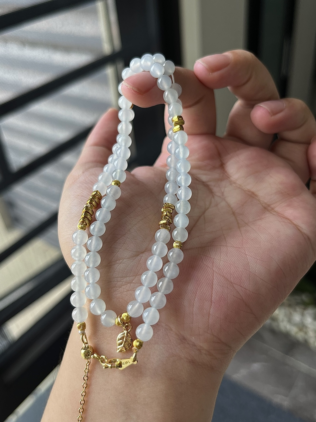 ️【珠子手串】冰润水透，种老细腻起荧尺寸：颗数：74，取一：5,AAA72