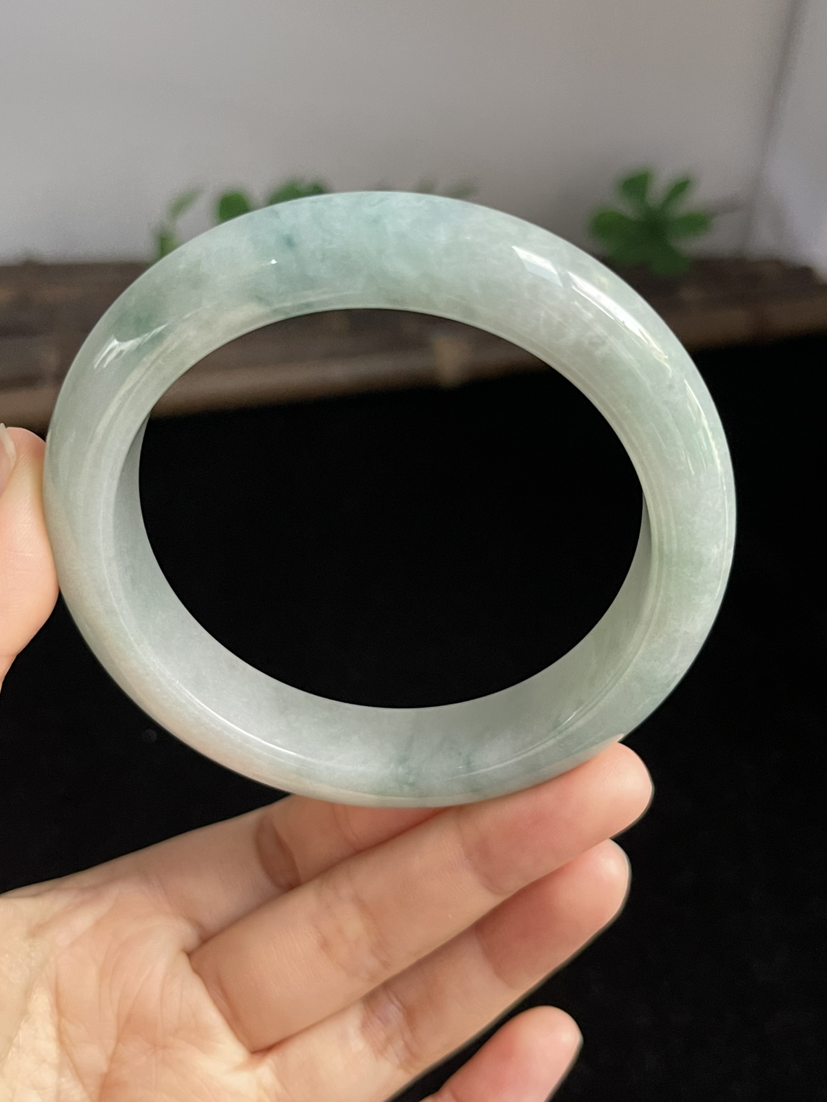 正圈60.4圈口，翡翠手镯