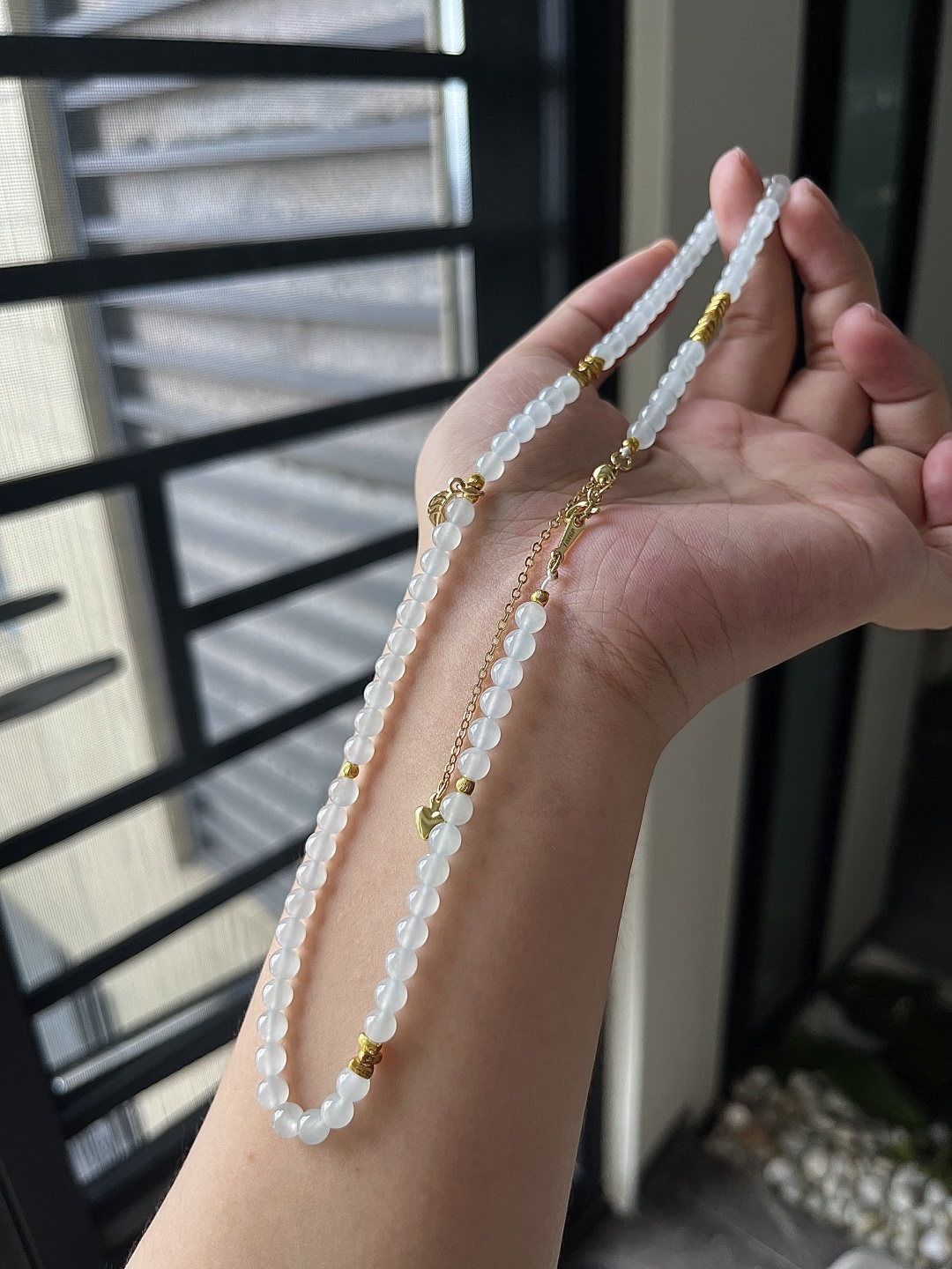 ️【珠子手串】冰润水透，种老细腻起荧尺寸：颗数：74，取一：5,AAA72
