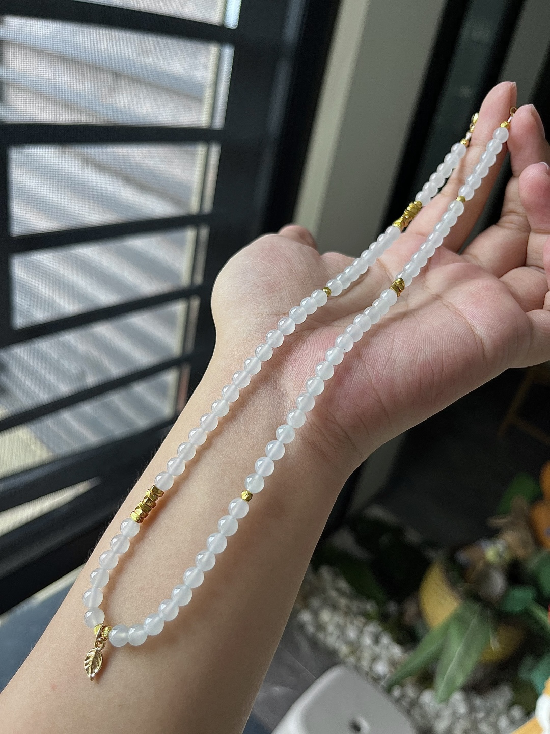 ️【珠子手串】冰润水透，种老细腻起荧尺寸：颗数：74，取一：5,AAA72