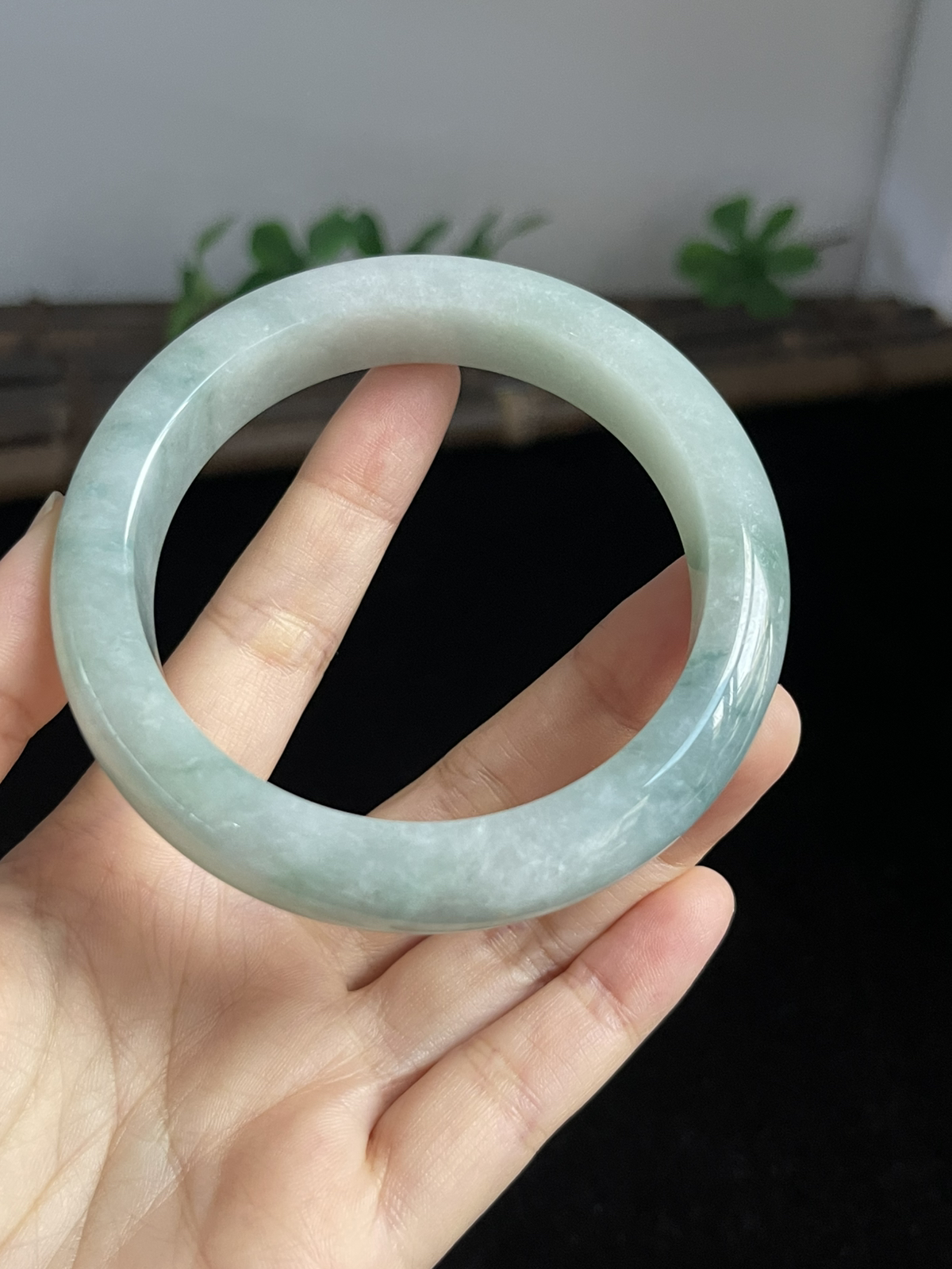 正圈60.4圈口，翡翠手镯