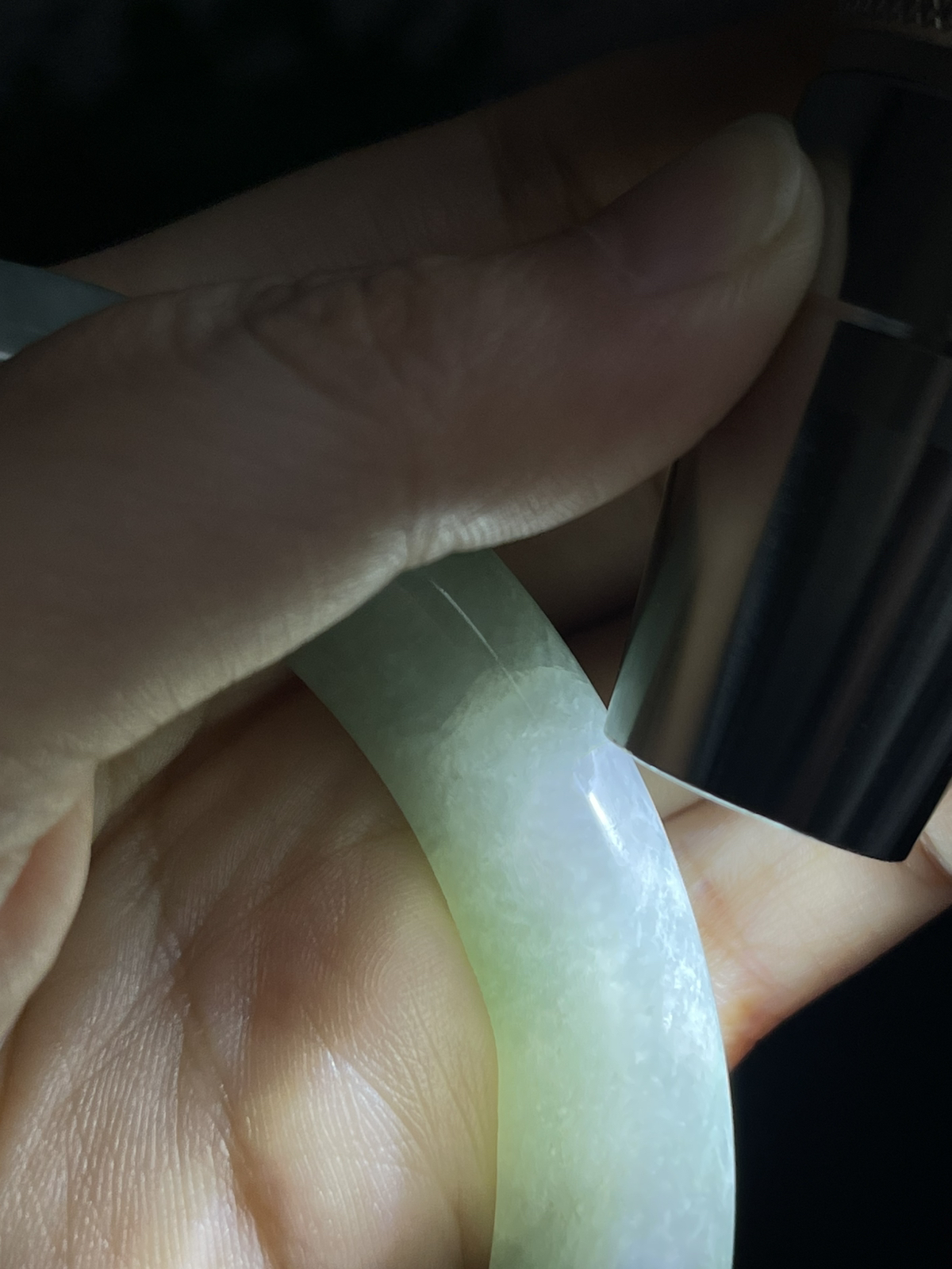 正圈60.4圈口，翡翠手镯