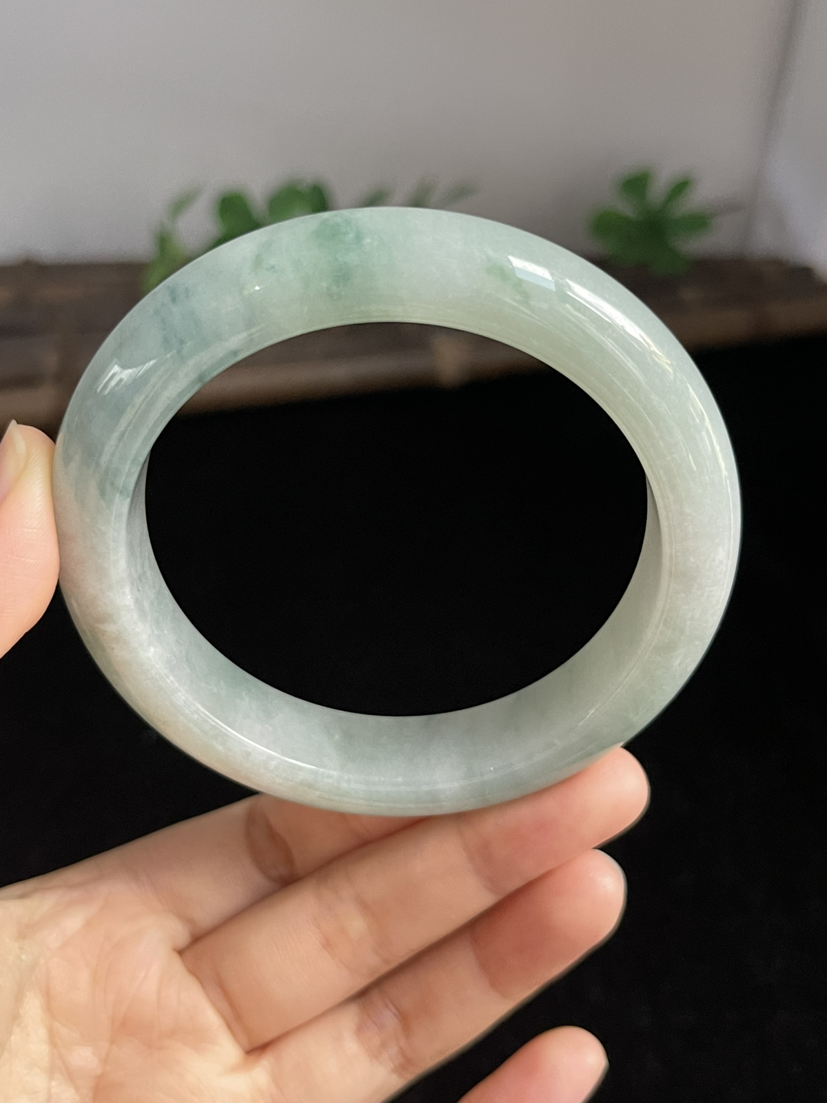 正圈60.4圈口，翡翠手镯