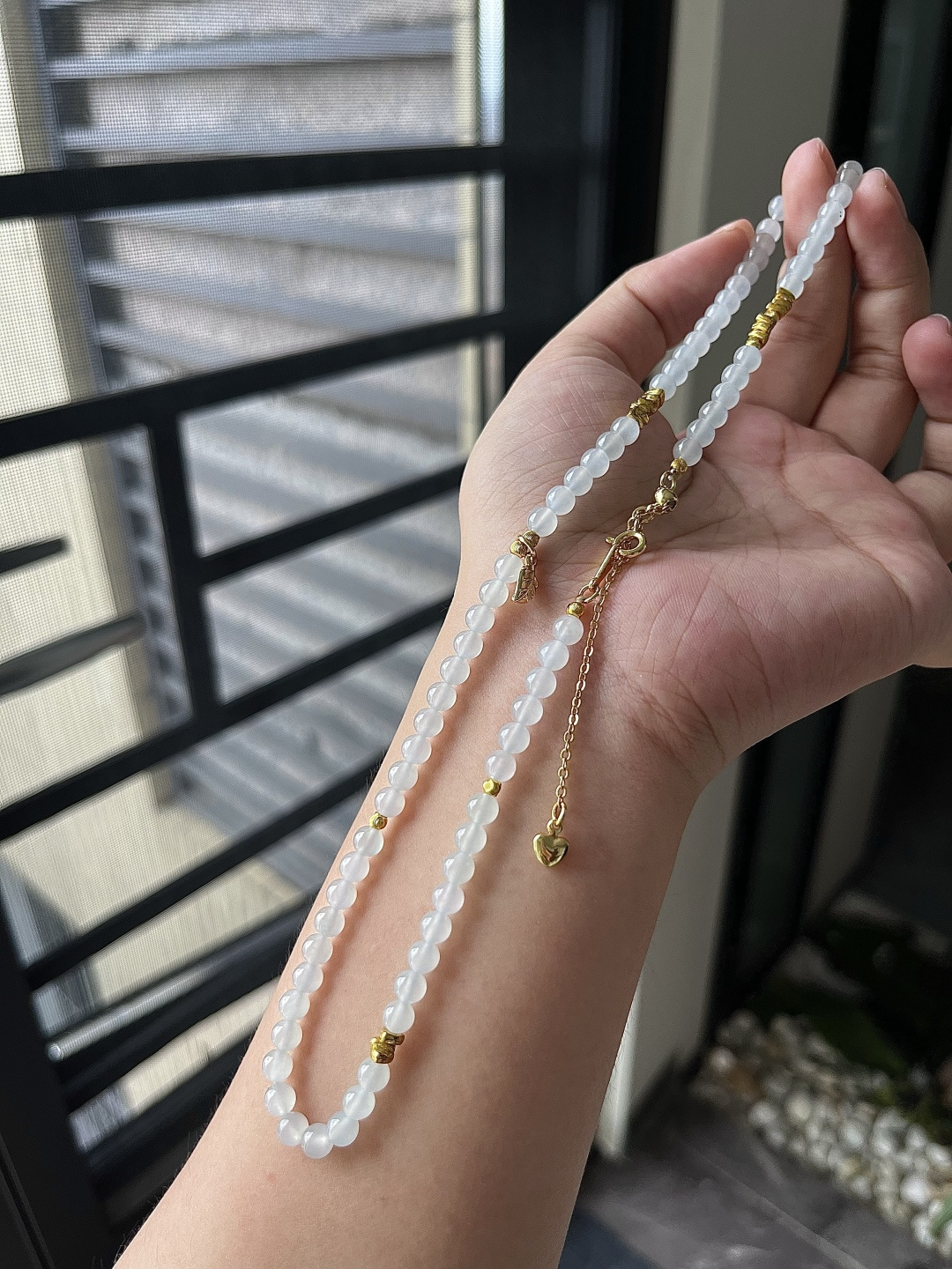 ️【珠子手串】冰润水透，种老细腻起荧尺寸：颗数：74，取一：5,AAA72