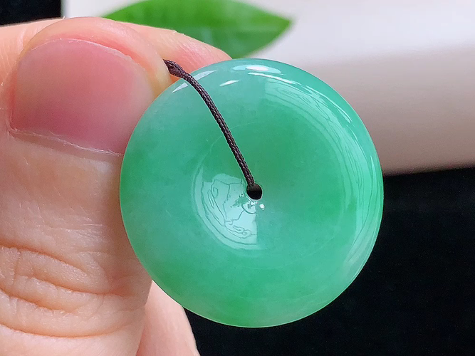 平安扣，无裂，尺寸25.0-5.2mm，包A附证书