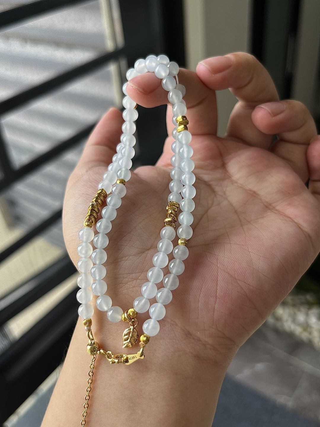 ️【珠子手串】冰润水透，种老细腻起荧尺寸：颗数：74，取一：5,AAA72