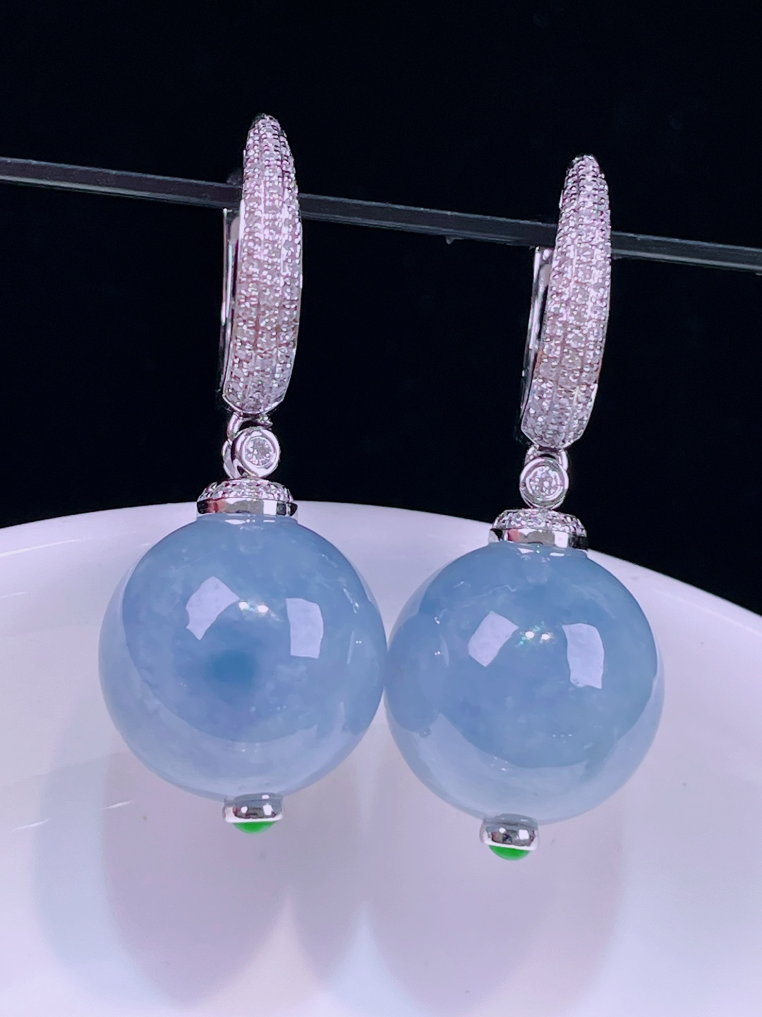 ️老种起光，细底通透，尺寸：裸石13.2mm0703