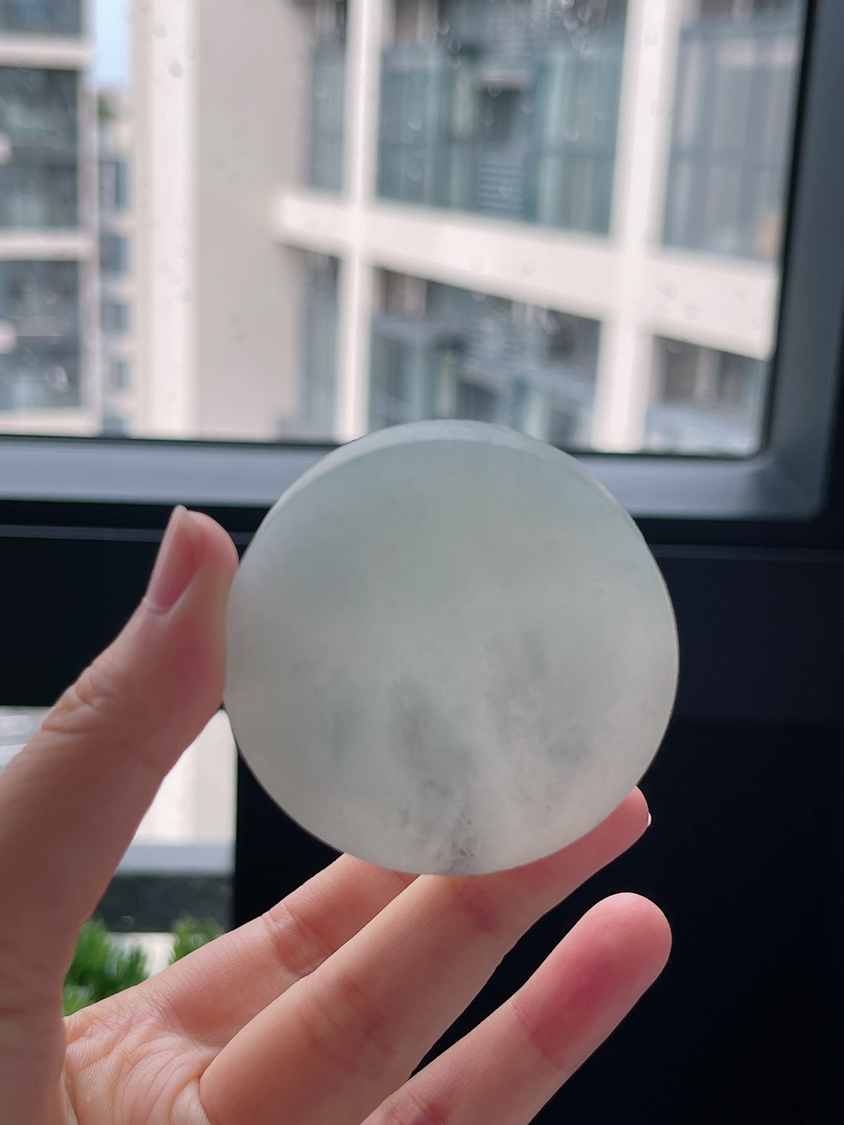 翡翠冰糯种镯心