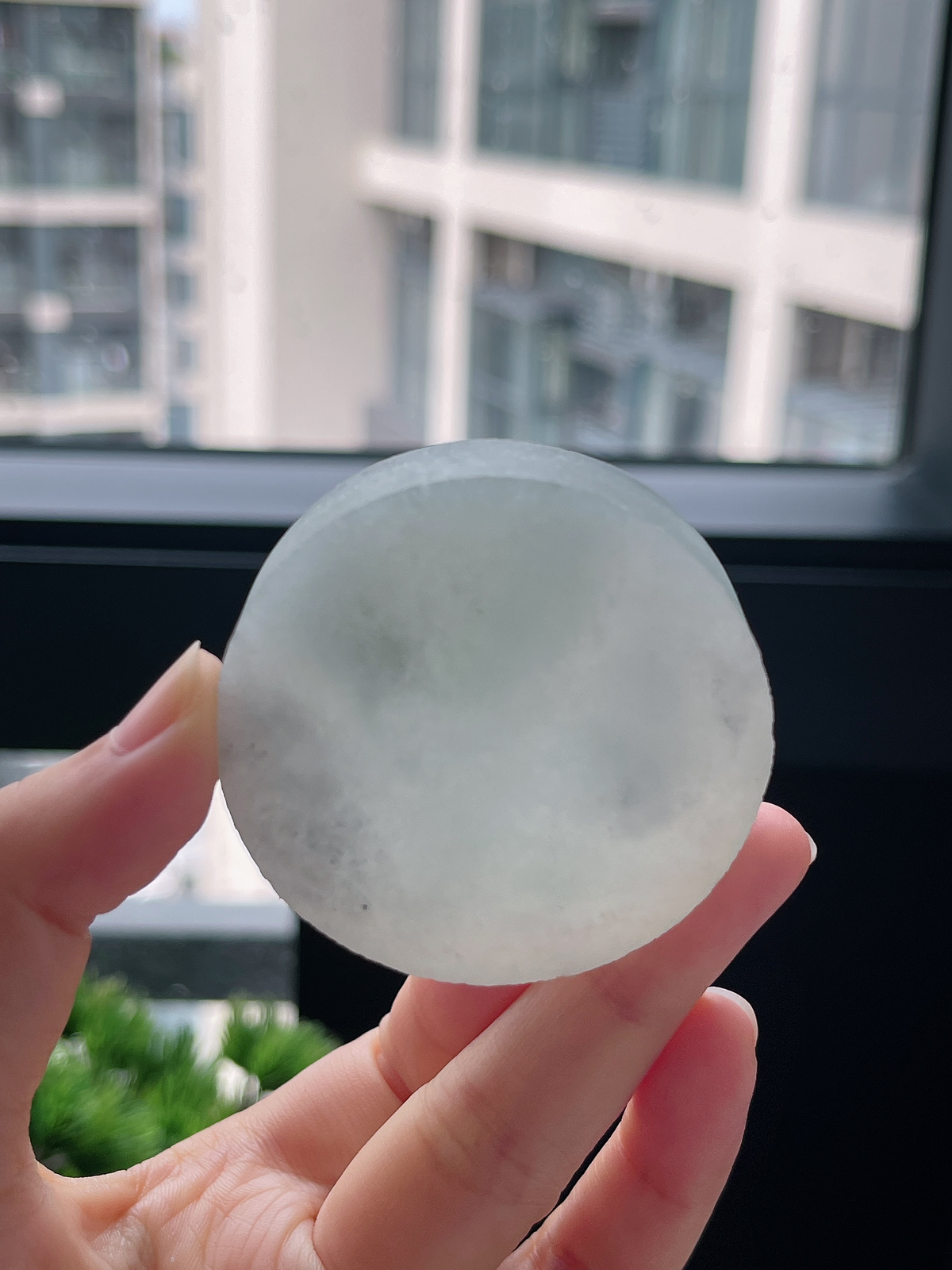 翡翠冰糯种镯心
