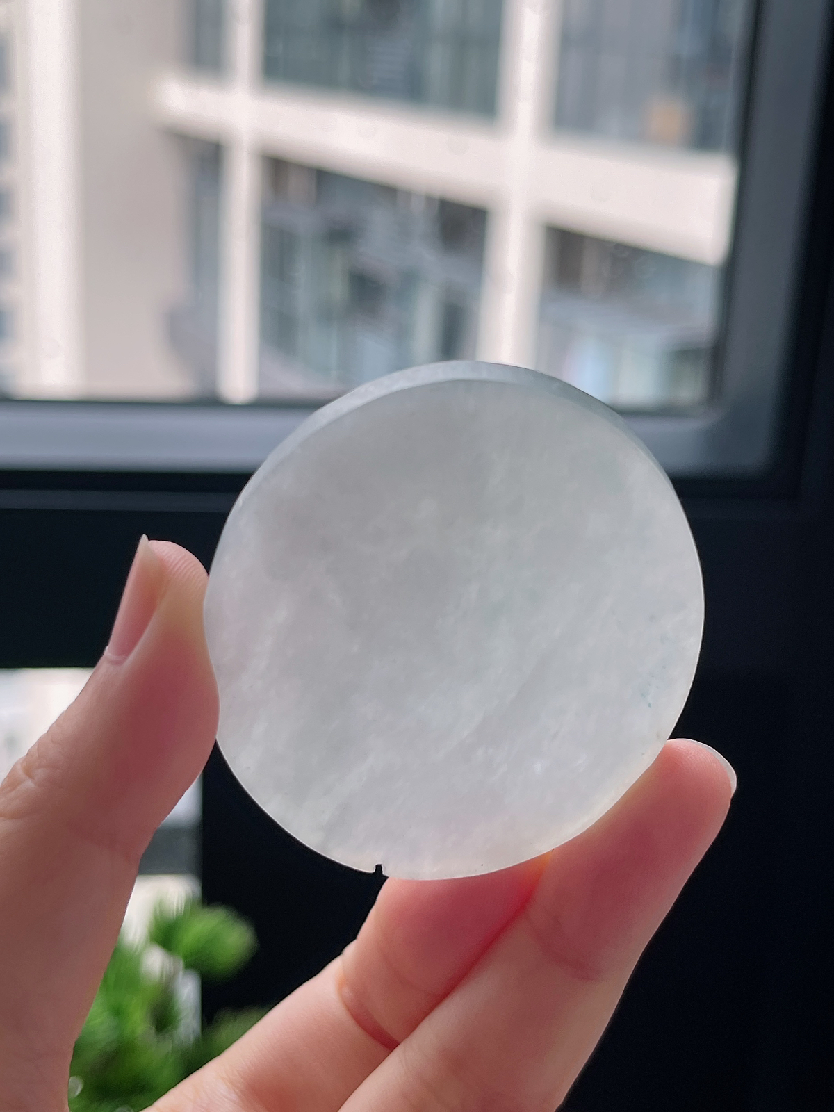 翡翠冰糯种镯心