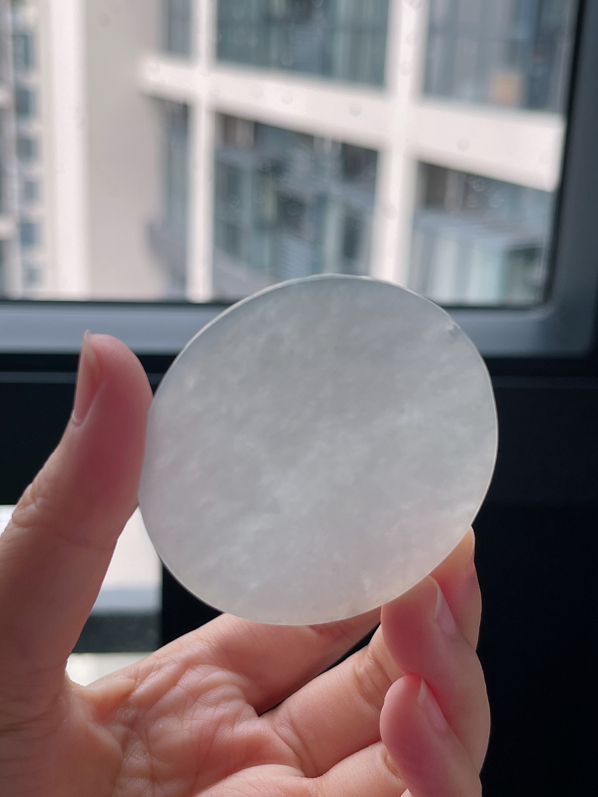 翡翠冰糯种镯心