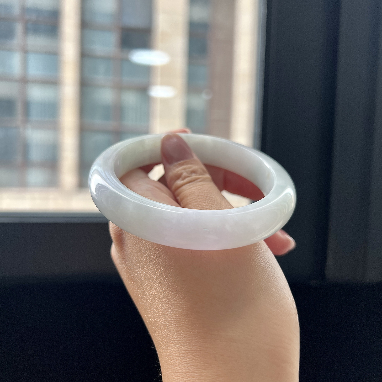 60圈口洒金春彩正圈手镯