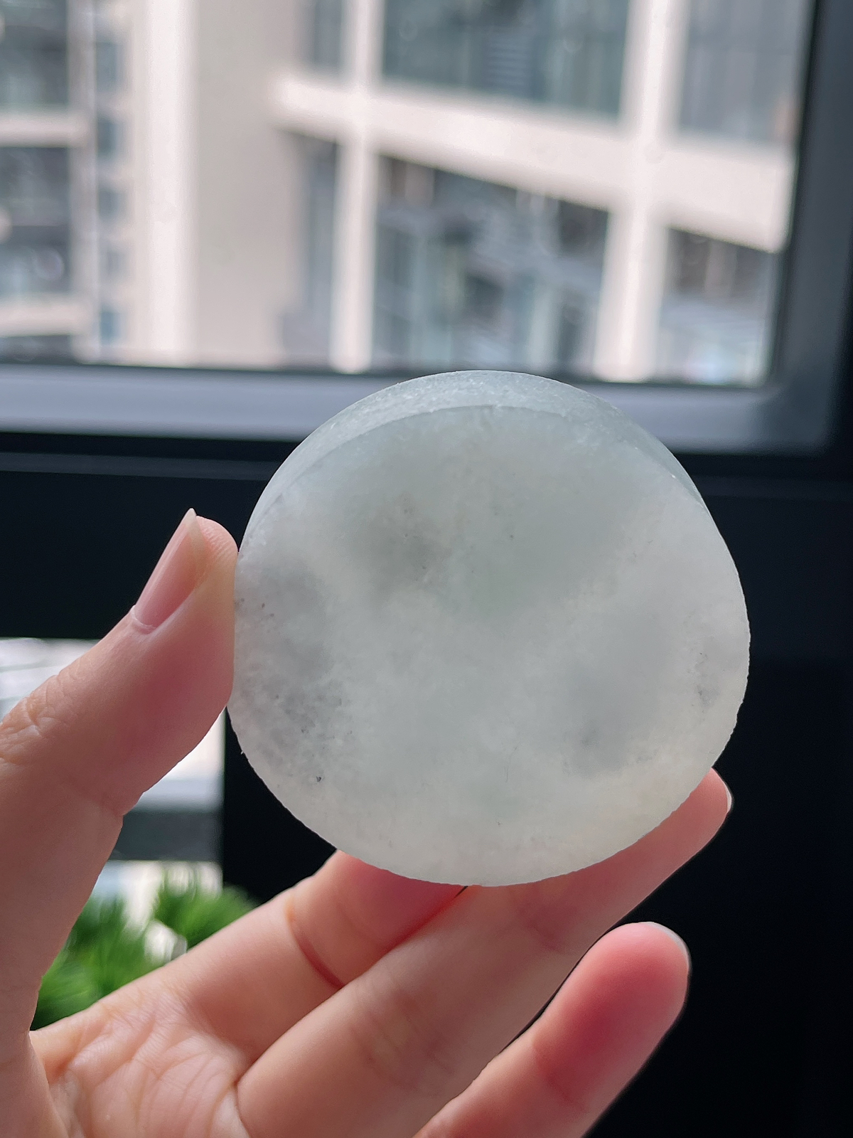 翡翠冰糯种镯心