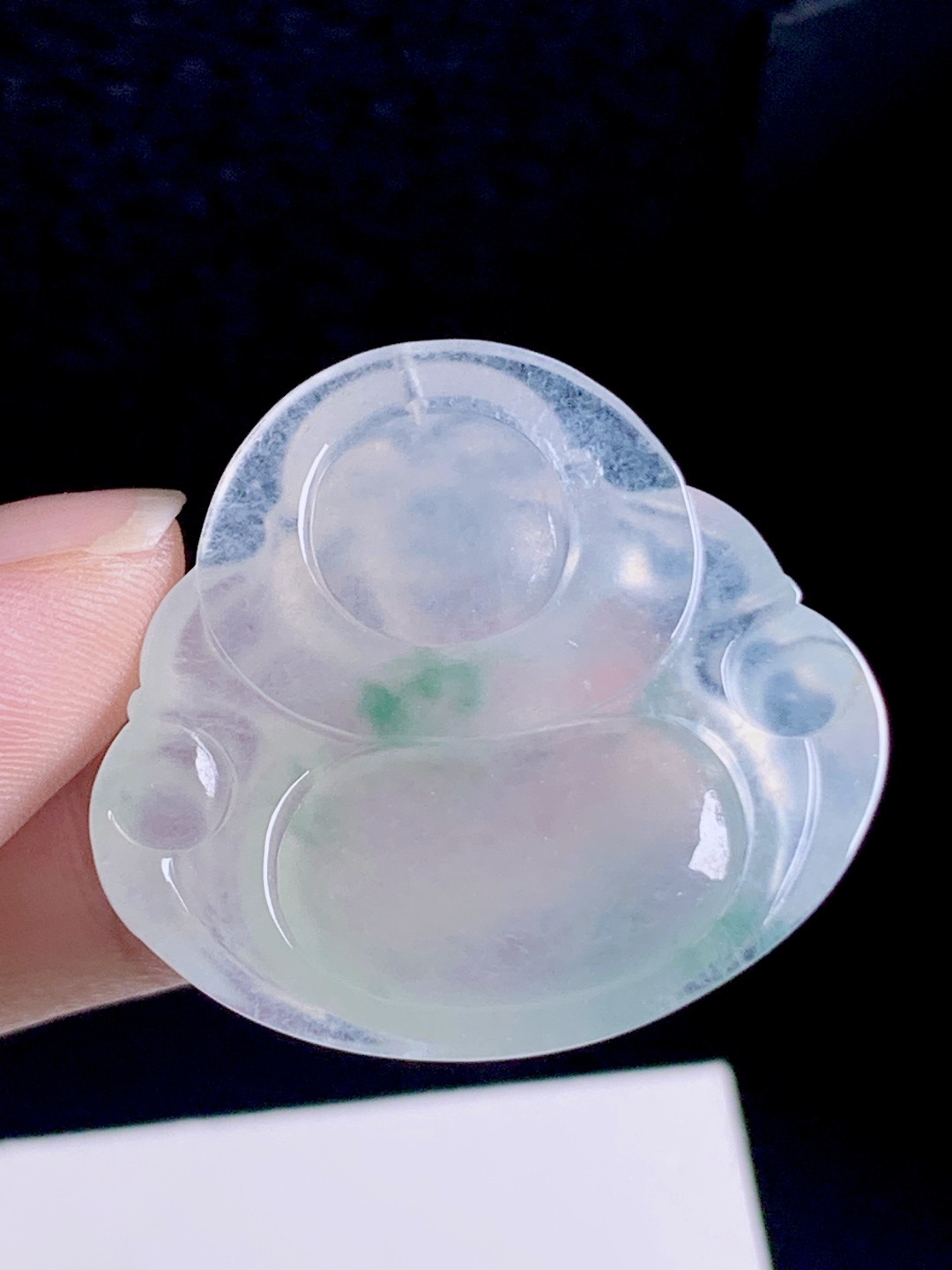️ 佛公，种水通透笑容喜庆，大肚包容福气绵延 020701