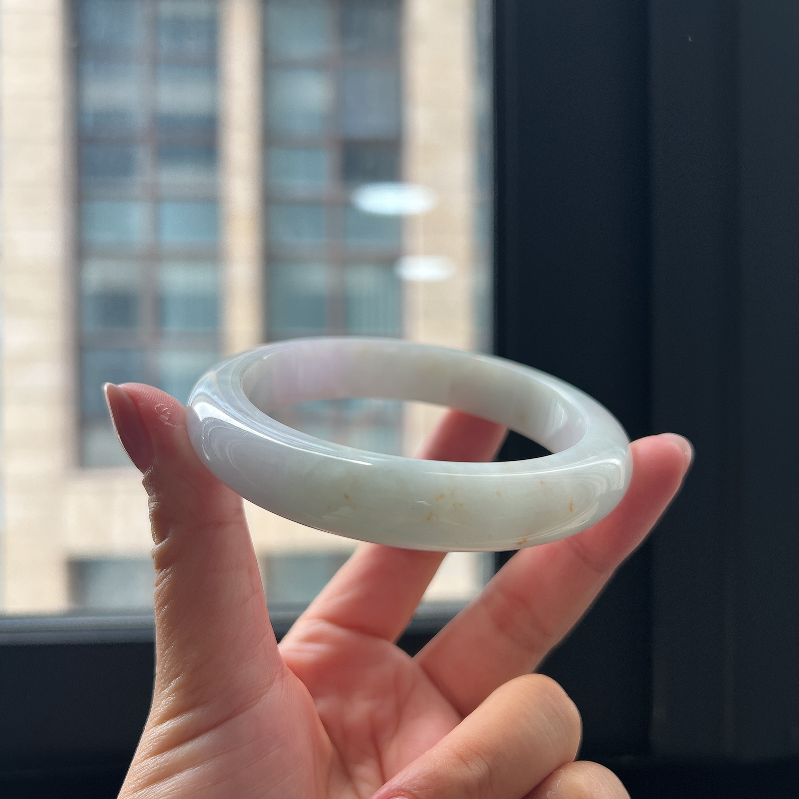60圈口洒金春彩正圈手镯