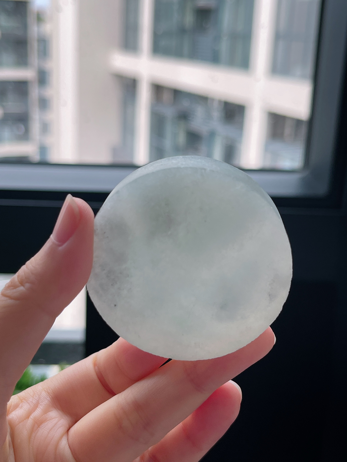 翡翠冰糯种镯心