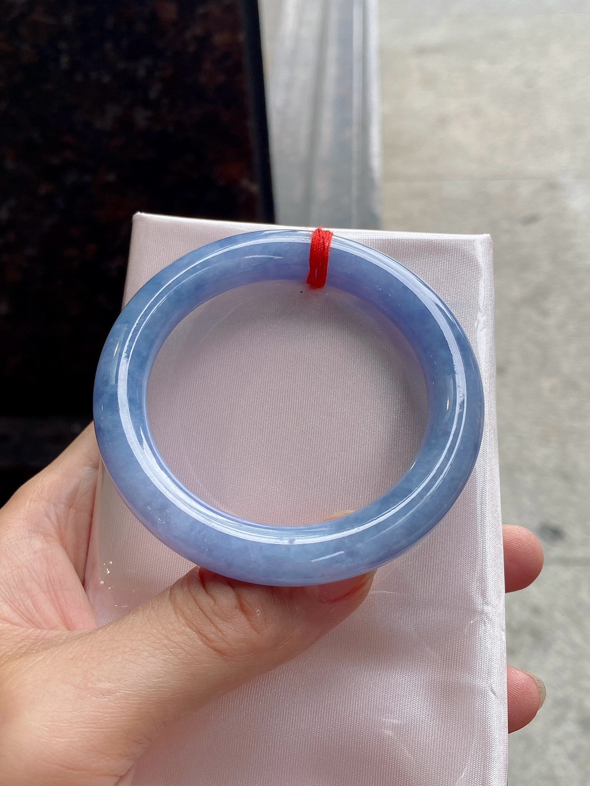 圈口51.9-10-9.8     【满茄紫圆条手镯】*圈口51  52可戴  质地细腻
