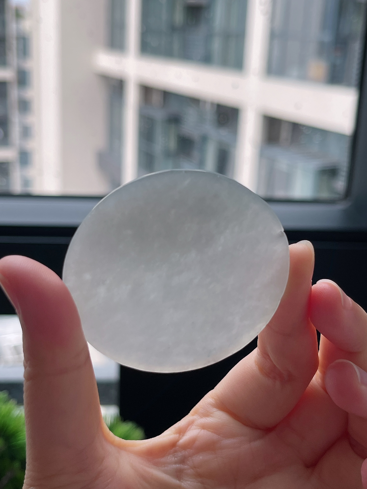 翡翠冰糯种镯心
