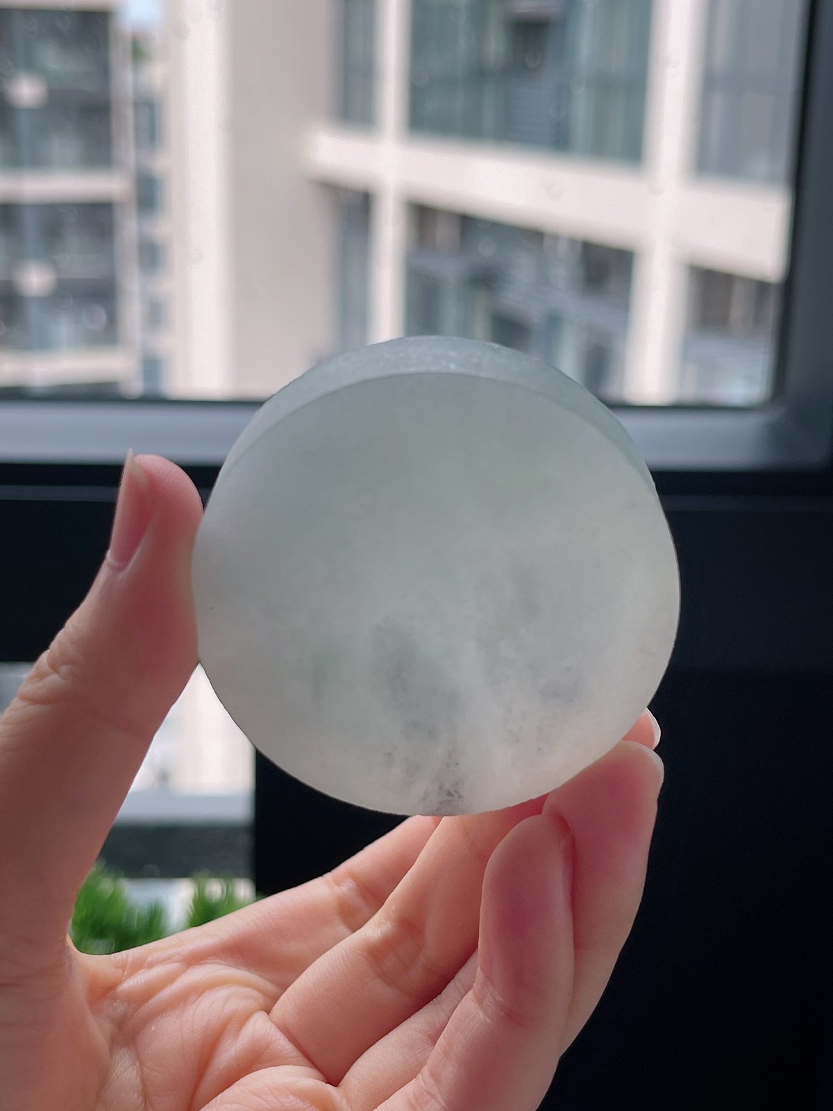 翡翠冰糯种镯心