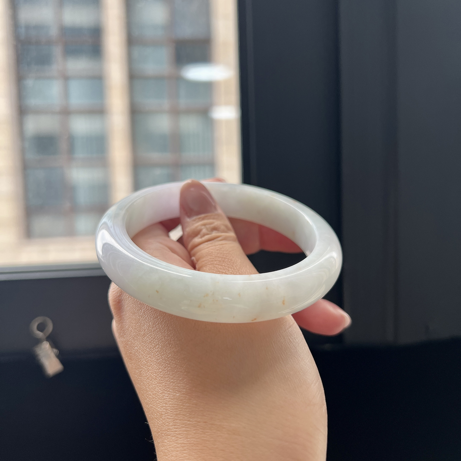 60圈口洒金春彩正圈手镯
