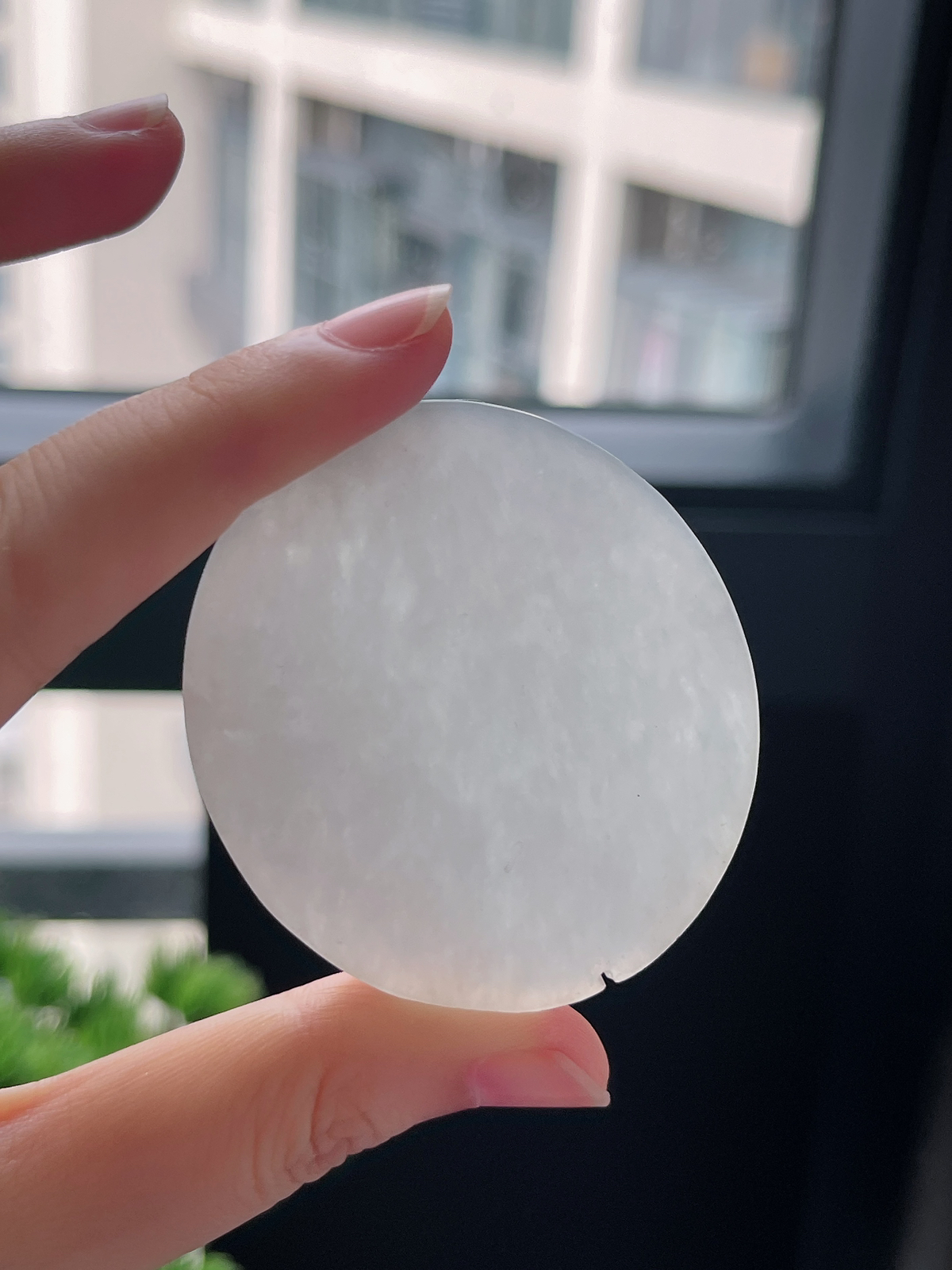 翡翠冰糯种镯心