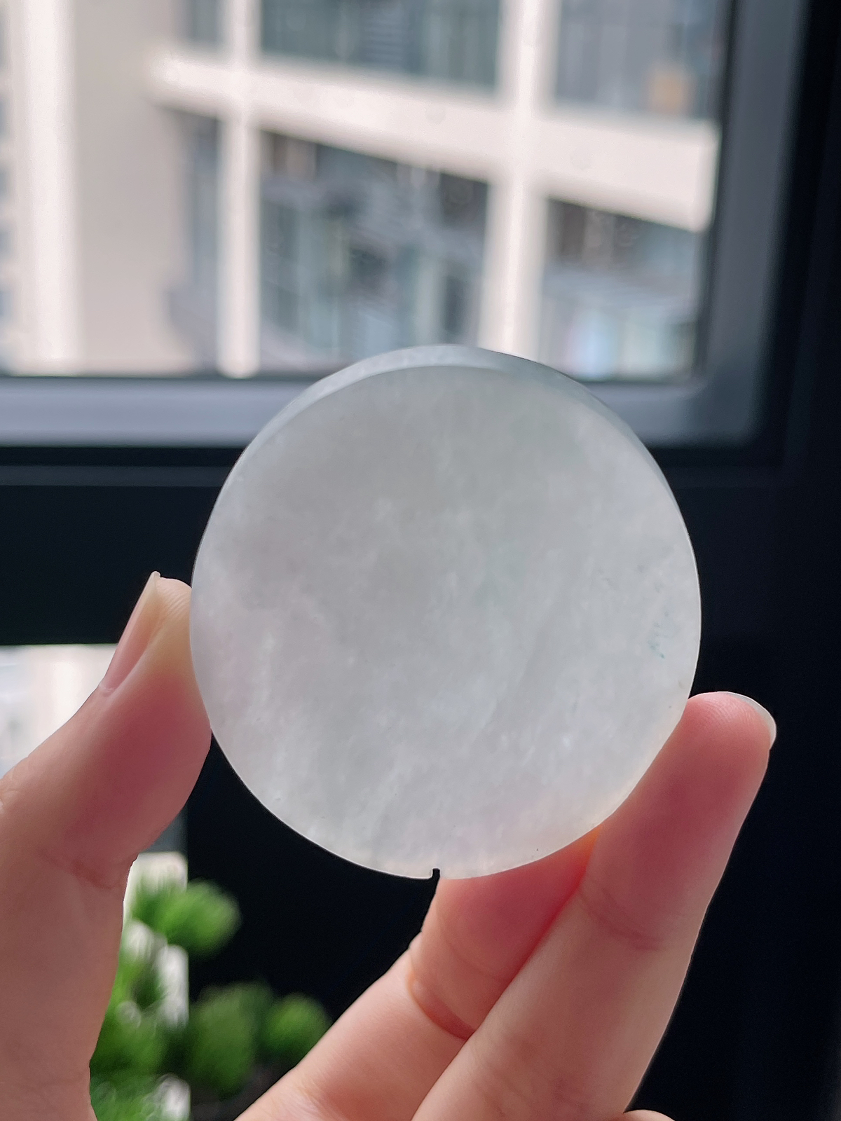 翡翠冰糯种镯心