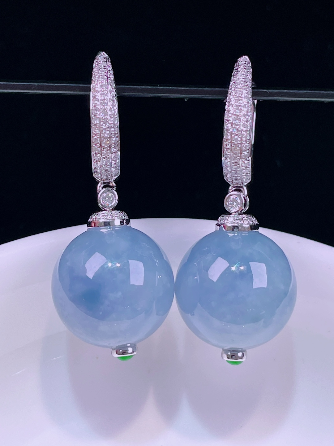 ️老种起光，细底通透，尺寸：裸石13.2mm0703