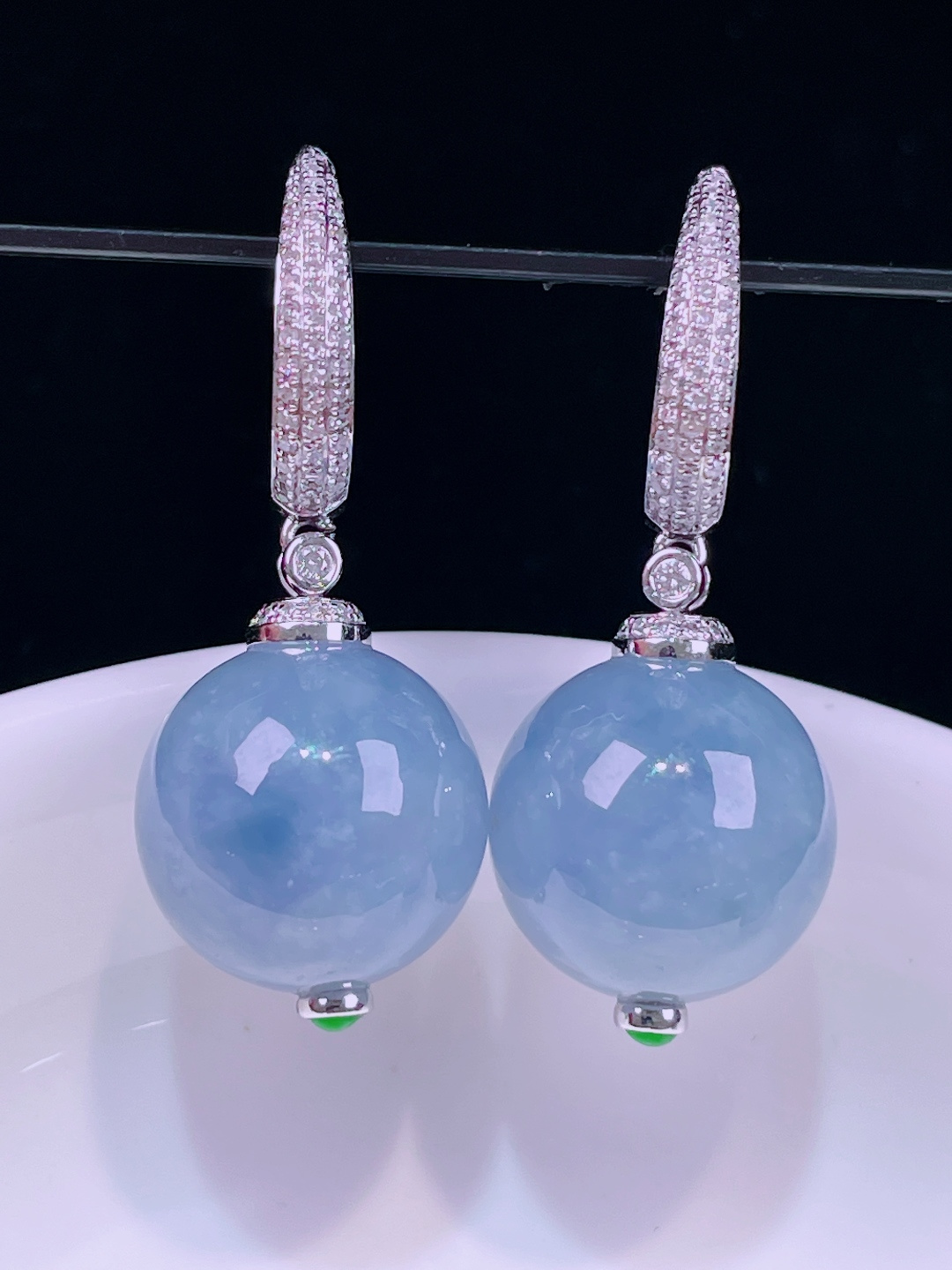 ️老种起光，细底通透，尺寸：裸石13.2mm0703