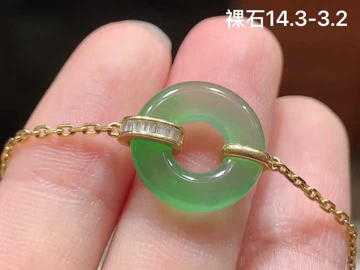 冰晴手链 ,尺寸，14.3-3.2