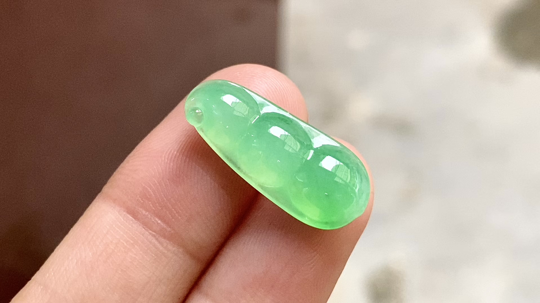 ️ 木纳绿福豆 22.8*9.5*5 完整