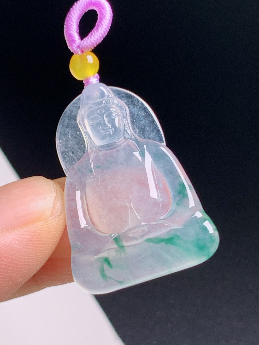 飘花灵动冰透起荧光，清雅贵气 490702
