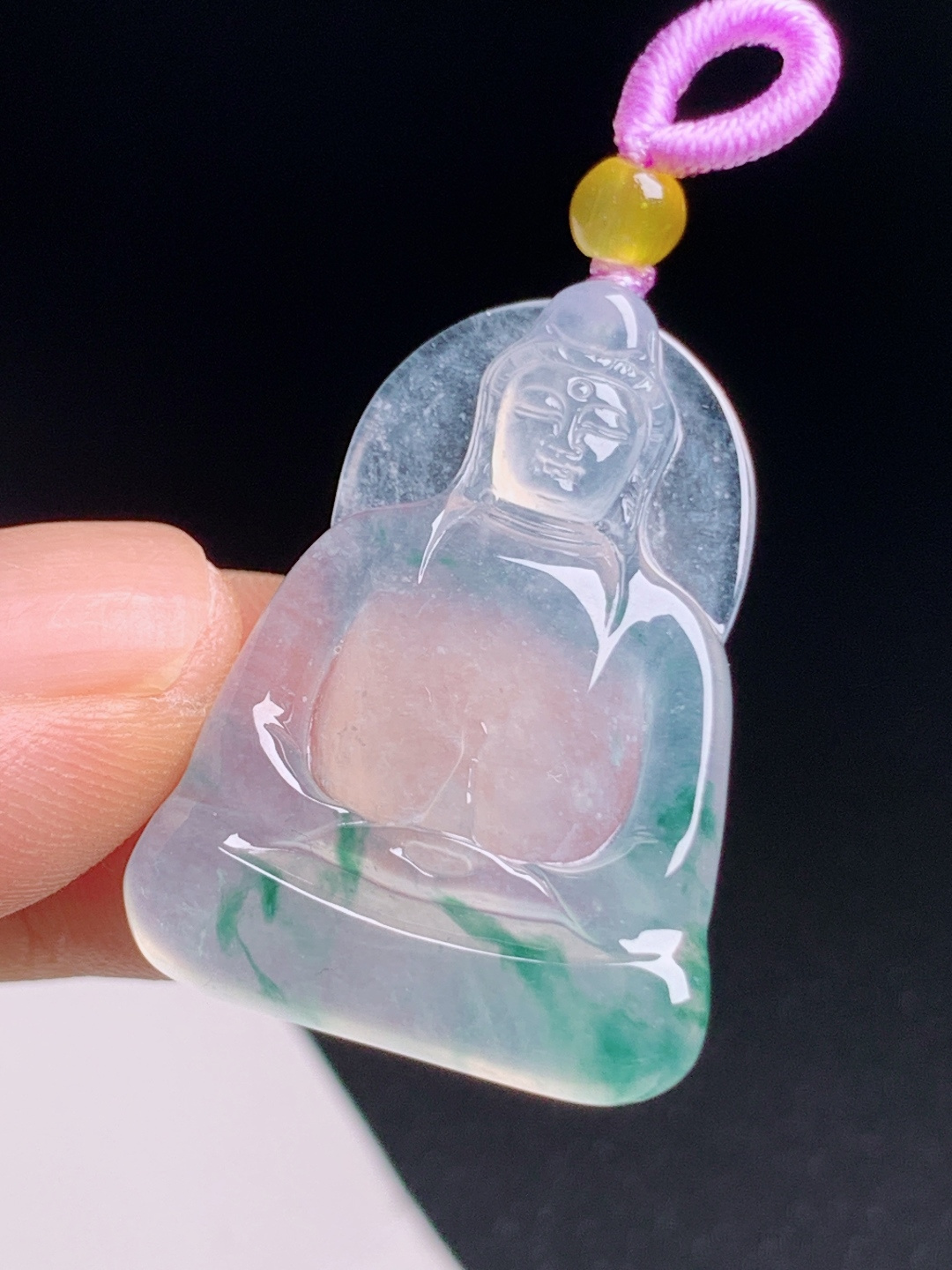 飘花灵动冰透起荧光，清雅贵气 490702