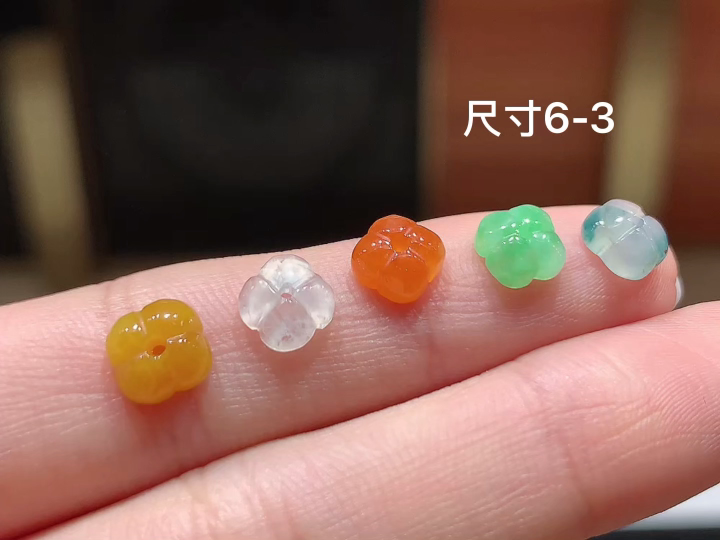 多彩四叶草 无裂,尺寸，6-3