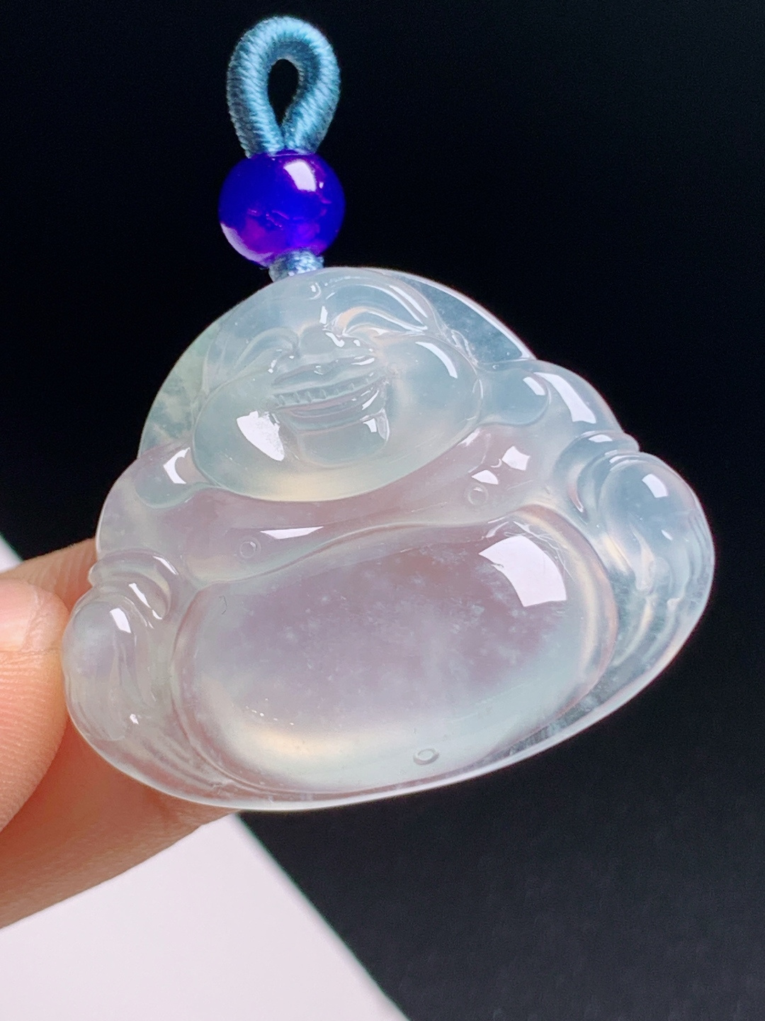 木那佛公，雪花棉清透起光，笑口纳福，490702