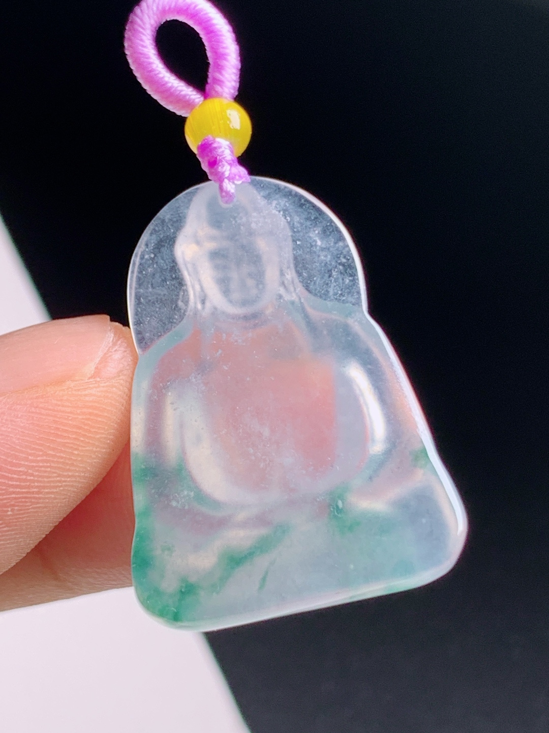飘花灵动冰透起荧光，清雅贵气 490702