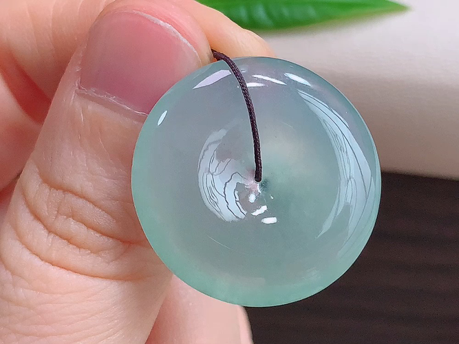平安扣，尺寸25.5-4.9mm，包A附证书