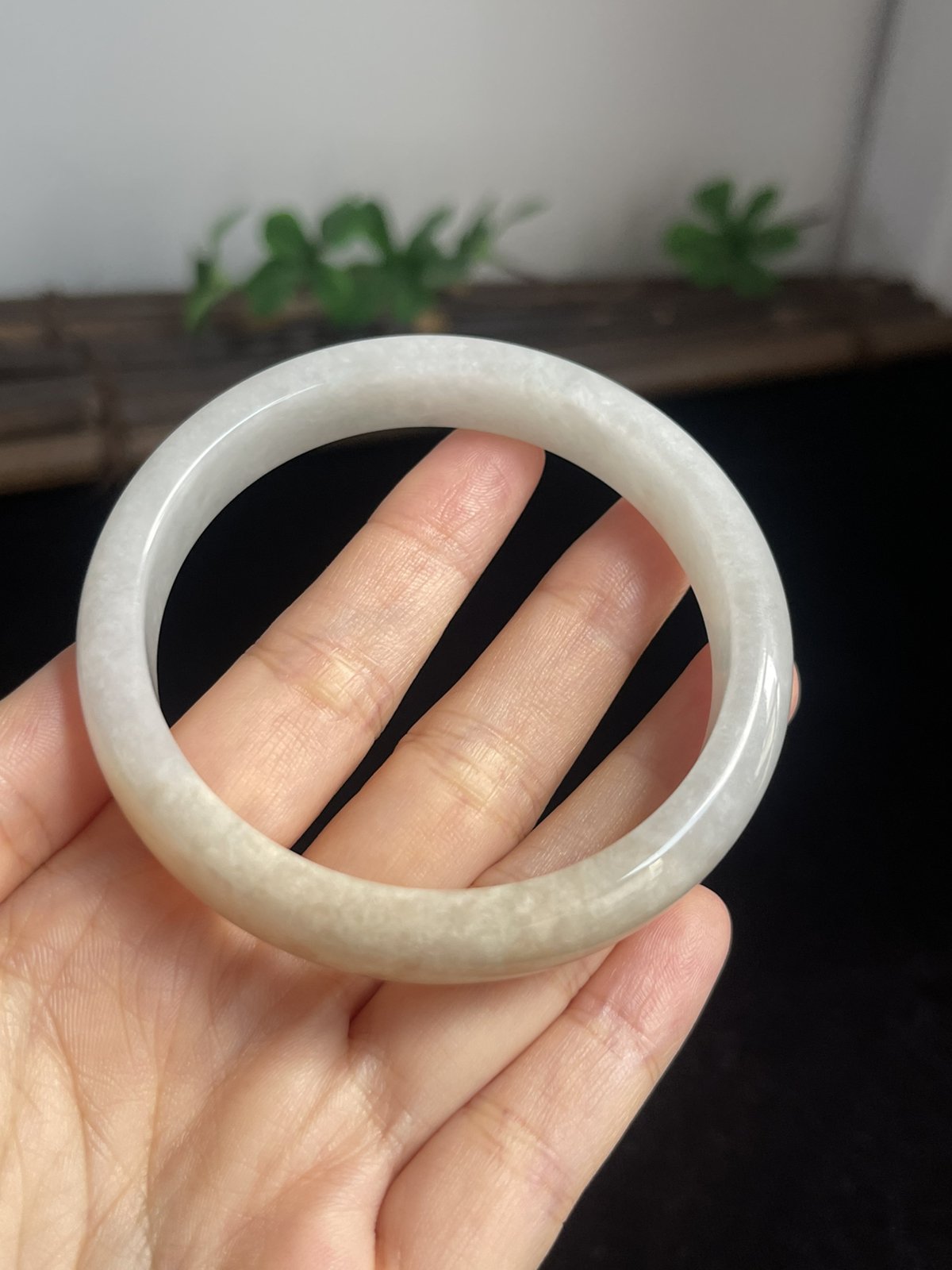 正圈58圈口，翡翠手镯