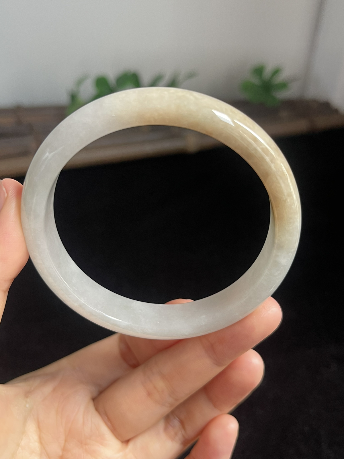 正圈58圈口，翡翠手镯