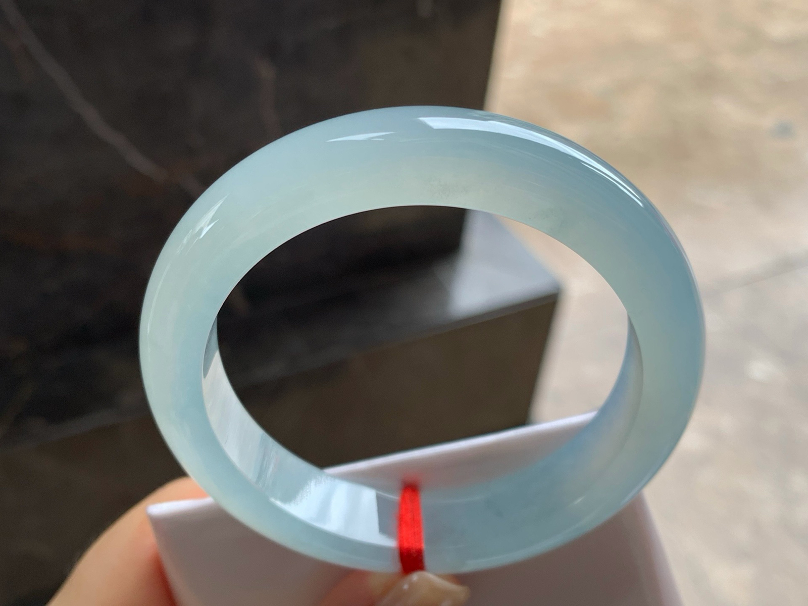 56-12.6-8.8
冰种手镯^_^小清新