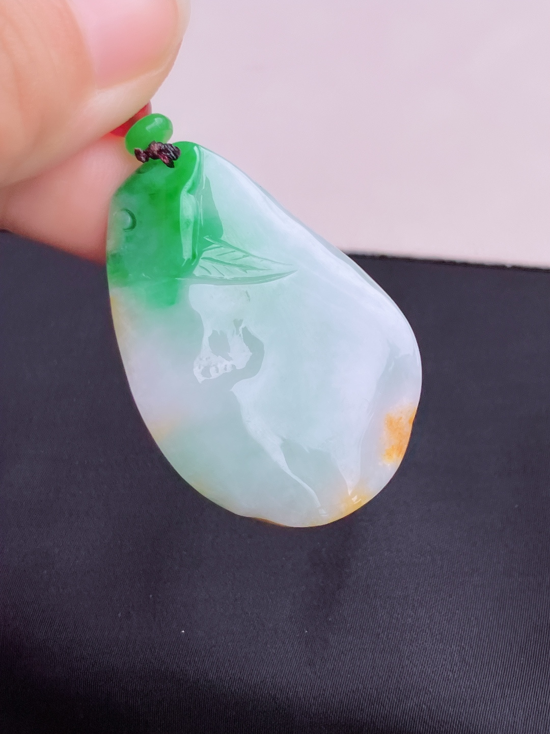 三彩招财麒麟牌，特色，尺寸46/32/10/自然光实拍
