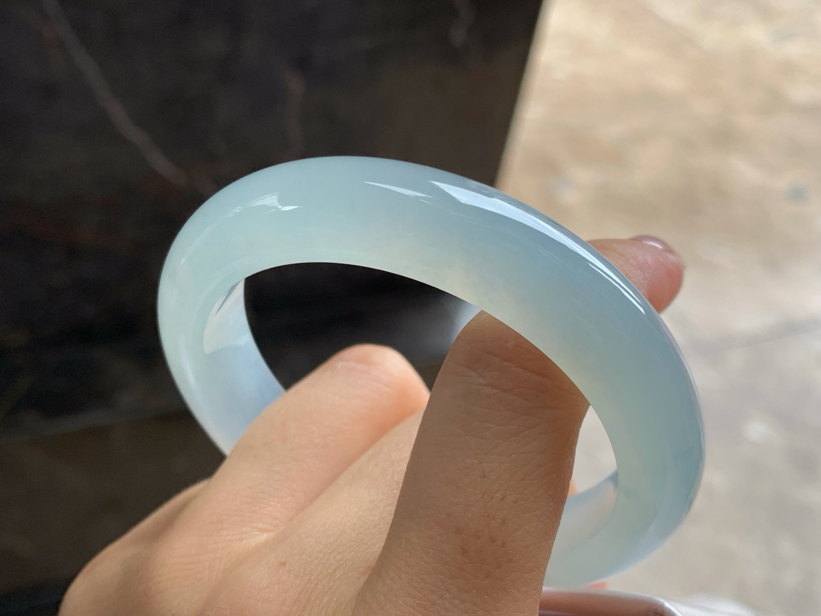 56-12.6-8.8
冰种手镯^_^小清新