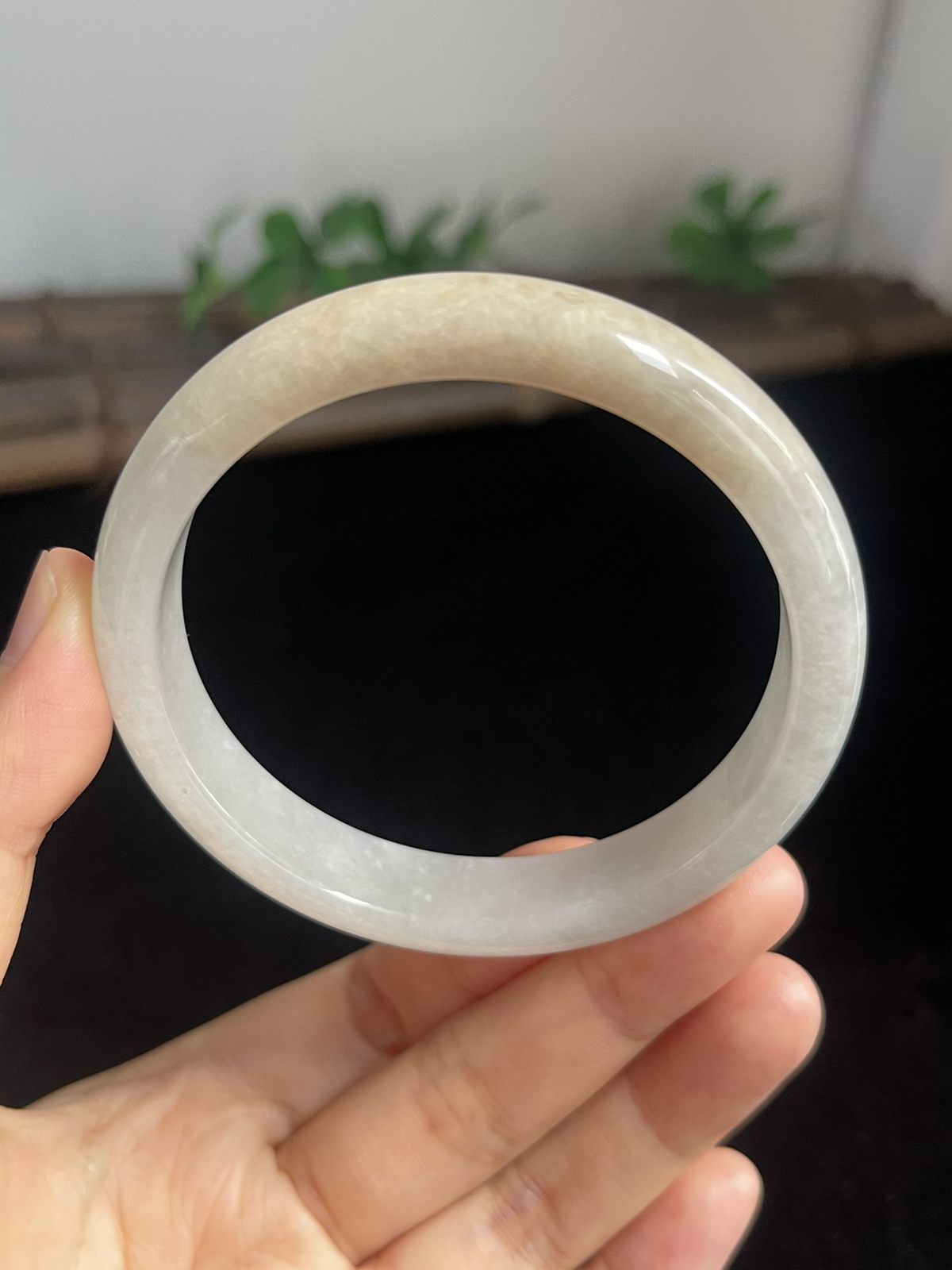 正圈58圈口，翡翠手镯