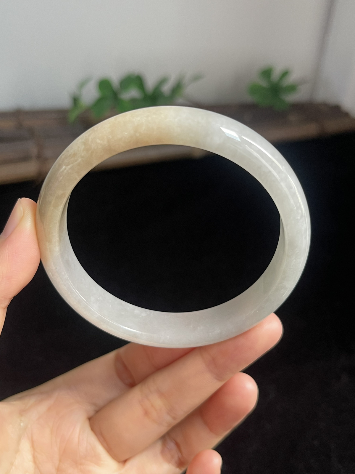 正圈58圈口，翡翠手镯