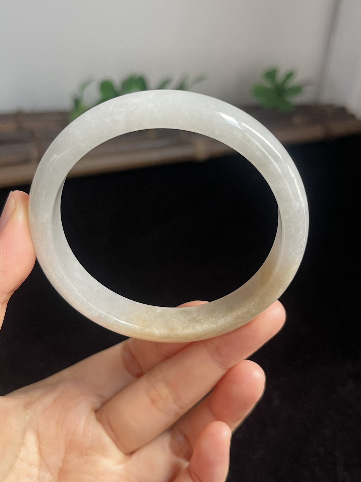 正圈58圈口，翡翠手镯
