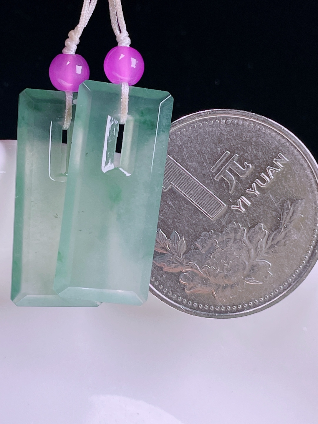 ️老种起光 ，细底通透，尺寸：24.6/11/2.7mm0706