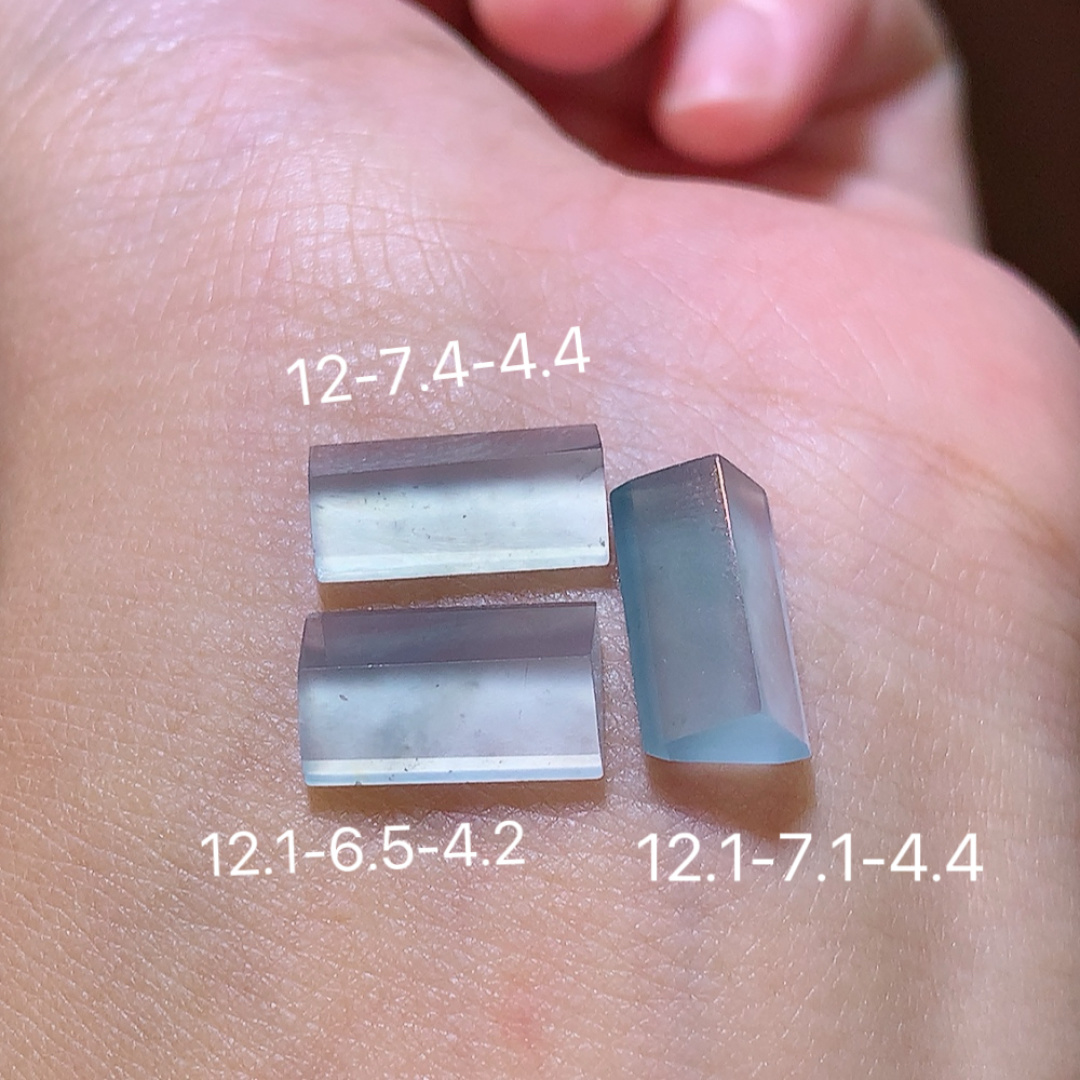 ️️ /一手 马鞍挂件，冰透，种水  盈盈起胶  上身事事如意 货号98705，12-7.4-4.