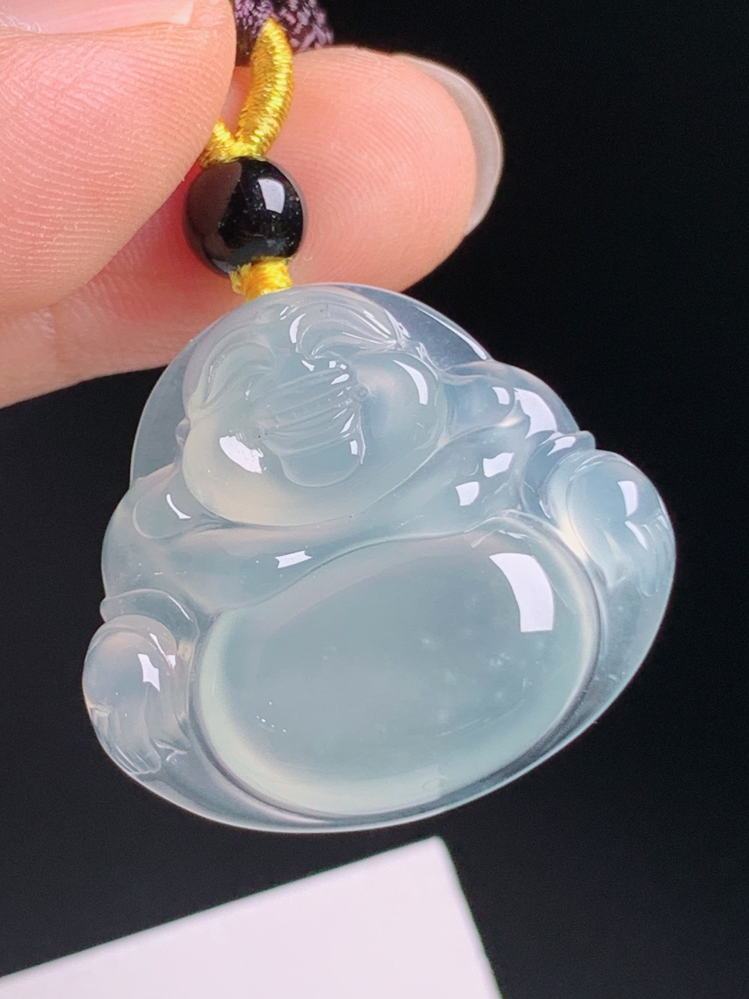 ️ 佛公，纯净通透起强荧光，开脸喜庆温润大气