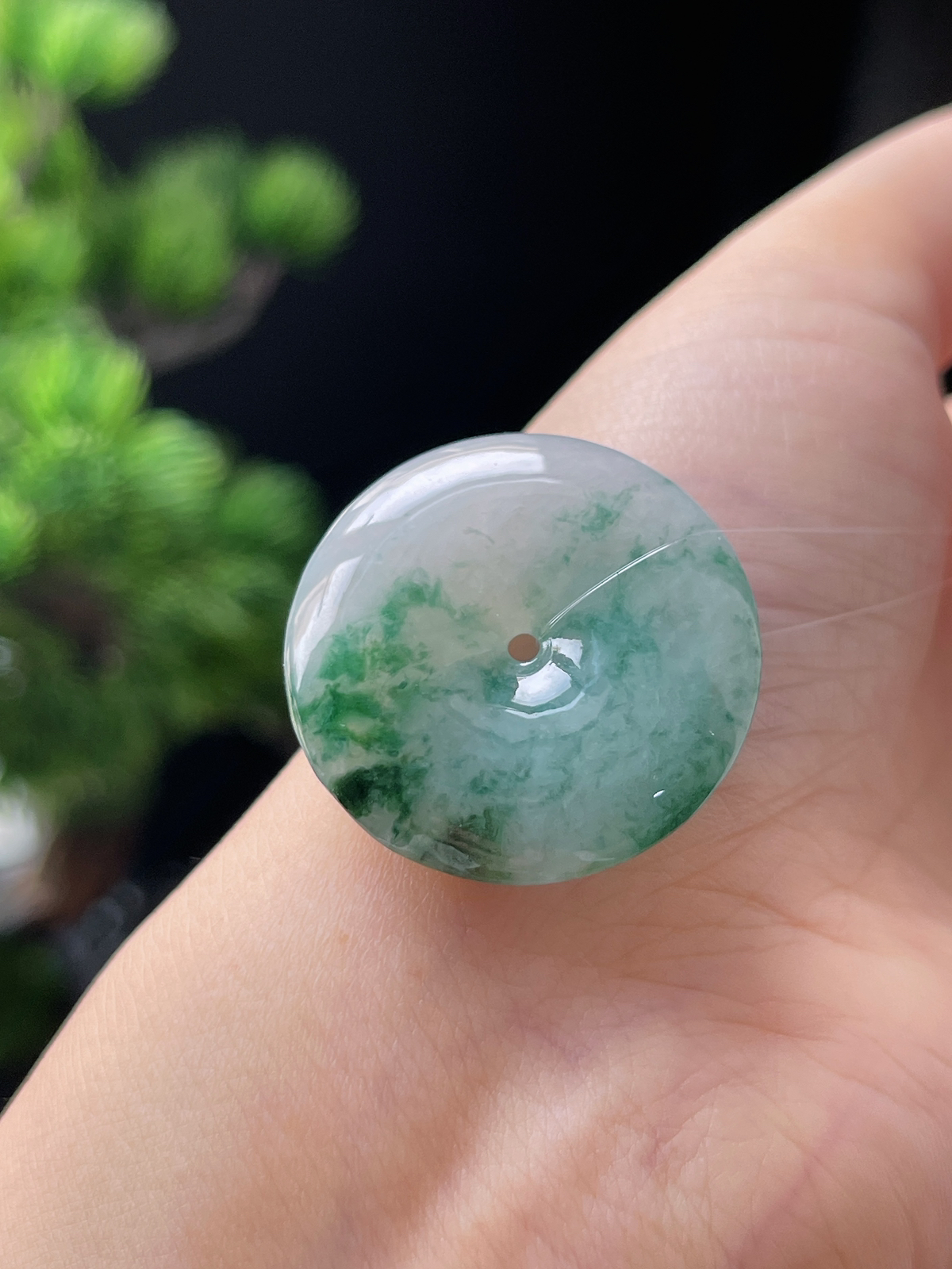 翡翠平安扣