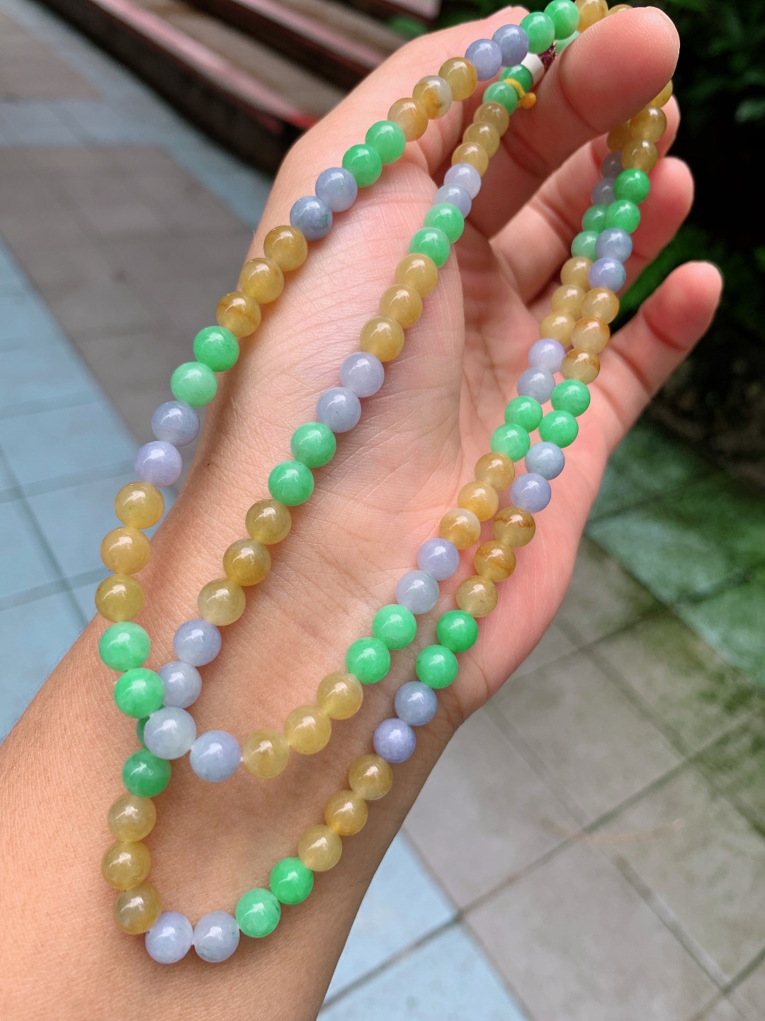 ️ 6.3mm108颗多宝项链